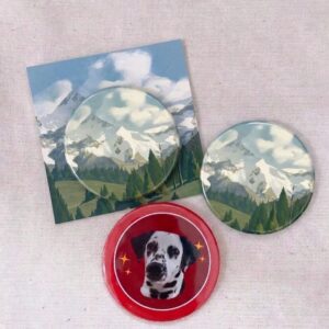 【カスタムメイド】写真やイラストで作る！世界に一つだけのオリジナル鏡（名入れ・ロゴ対応）